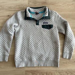Patagonia organic cotton quilt snap-t pullover